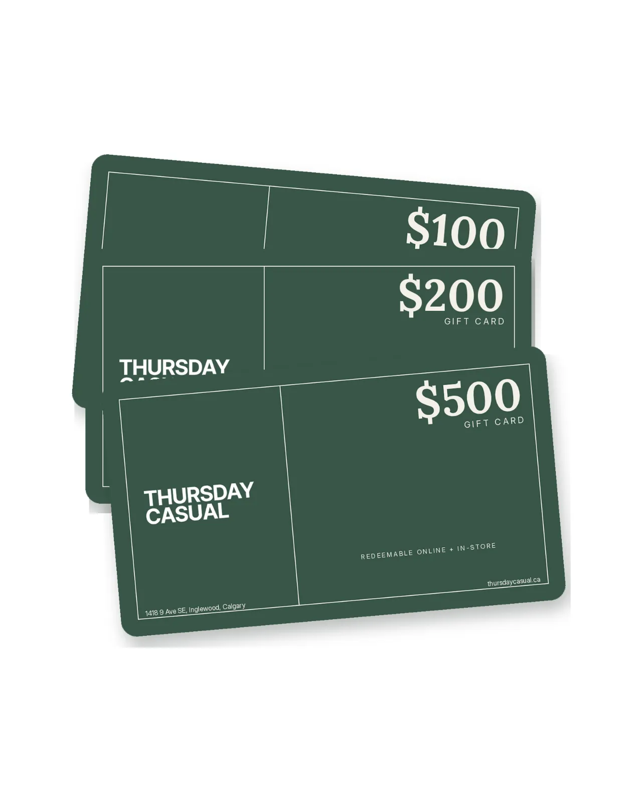 Thursday Casual Gift Card