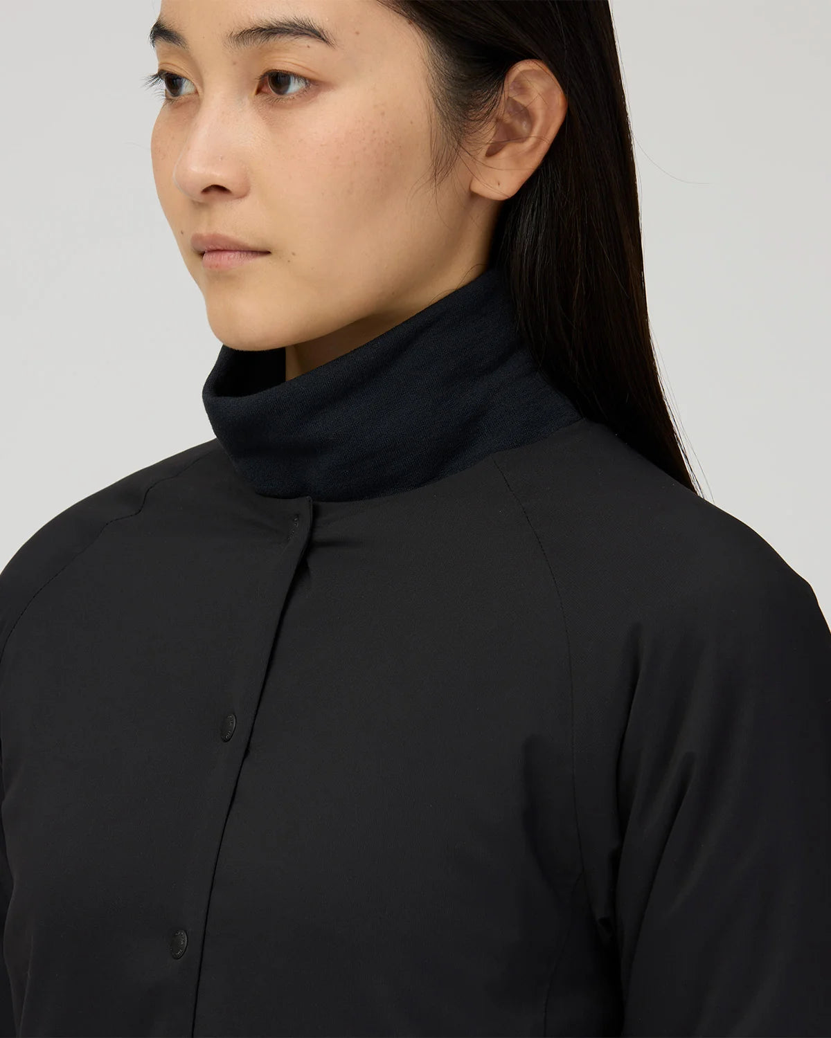 Flexible Insulated Cardigan Women's - Black