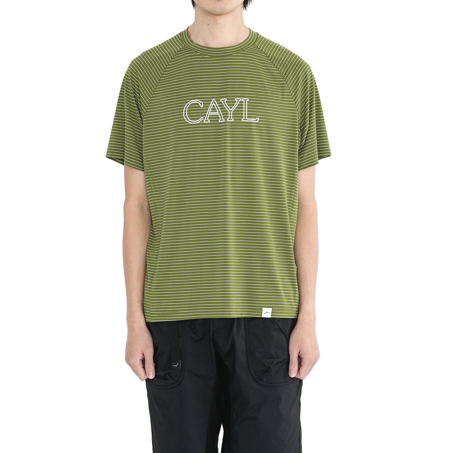 STRIPE FONT SHORT SLEEVE