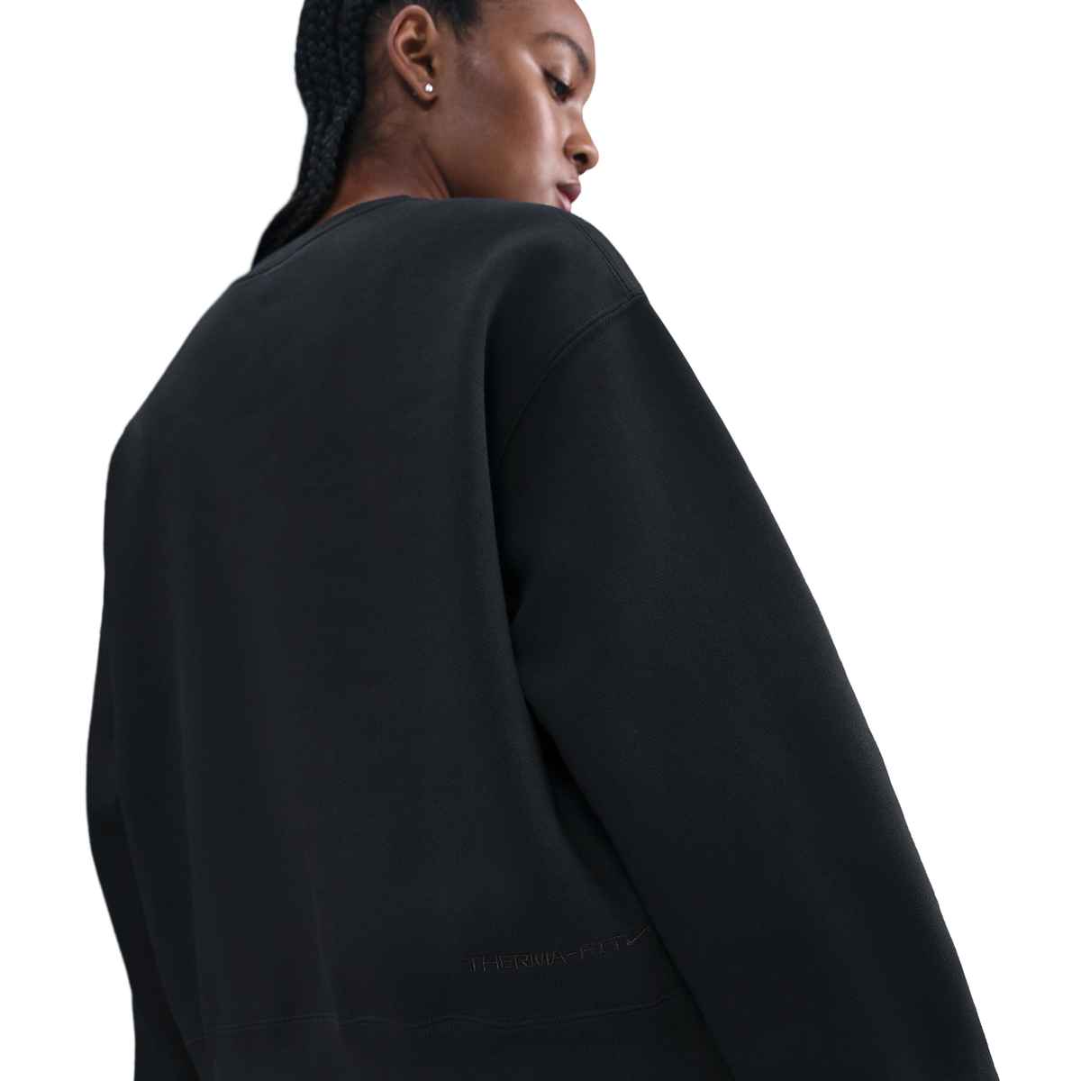 "Tuff Fleece"Women's Therma-FIT Crew-Neck Sweatshirt