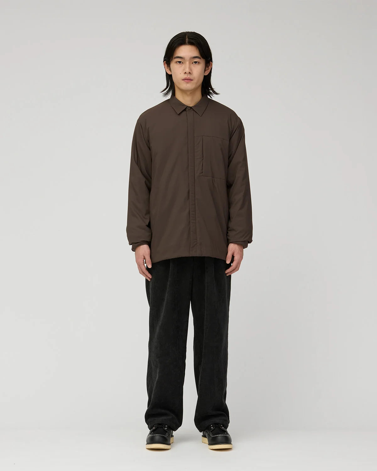 Flexible Insulated Shirt - Dark Brown